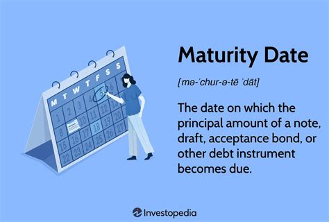 maturity date meaning in tamil with example
