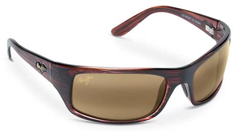 Maui Jim Peahi Prescription Sunglasses Gloss Black RxSport