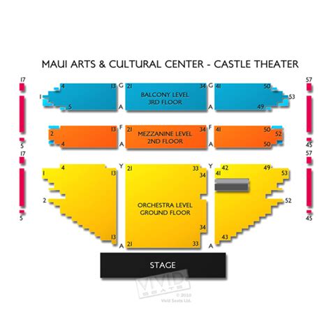 maui arts and cultural center seating