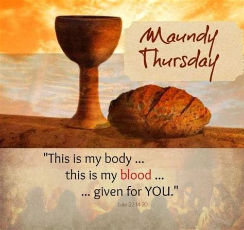 maundy thursday 2024 quotes