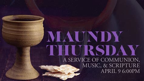 maundy thursday hymns songs for service