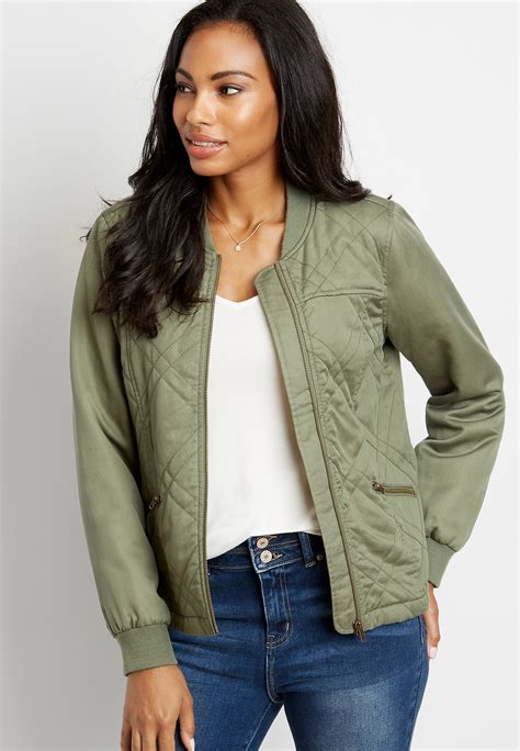 maurices green jacket