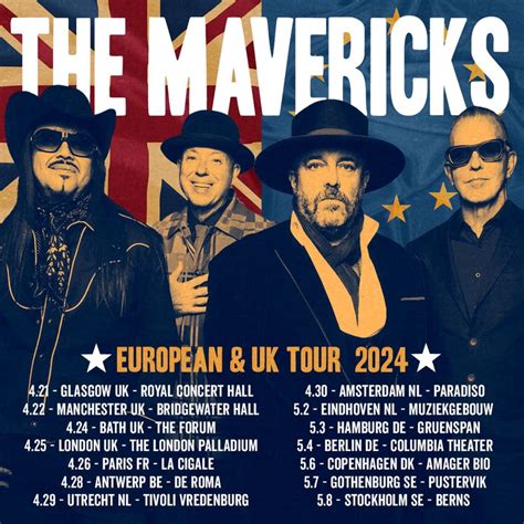 mavericks tour dates 2024