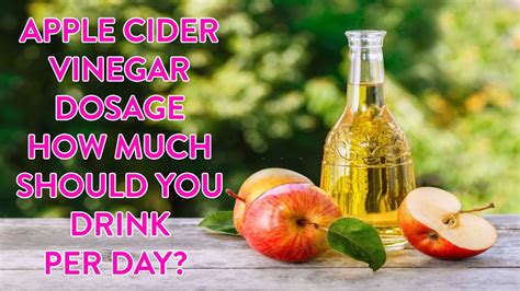 max apple cider vinegar per day
