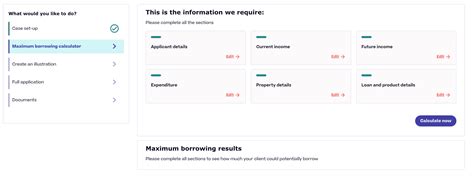 max borrowing mortgage