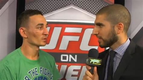 max holloway post fight interview