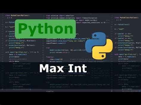 max int 32 python