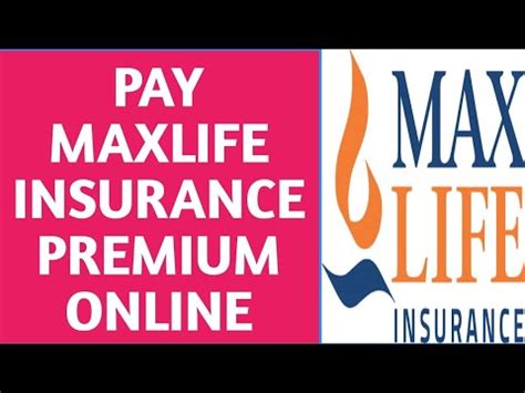 max life insurance premium payment portal