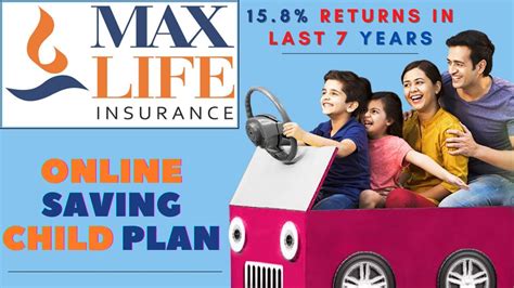 max life online savings plan child solution