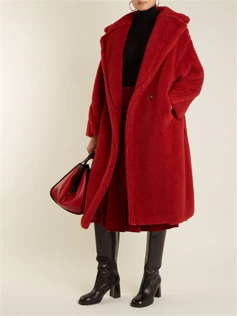 max mara red coat