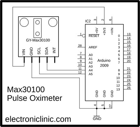 Max30100 Pulse Oximeter Arduino Code