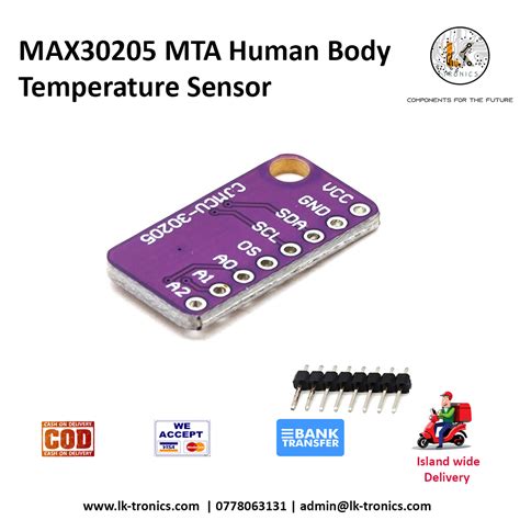 Max30205 Body Temperature Sensor Code