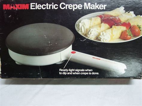Maxim Electric Crepe Maker