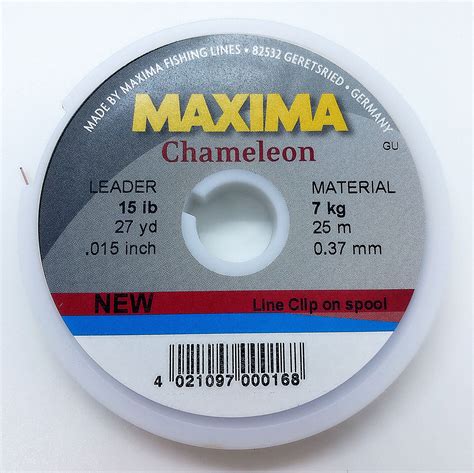 maxima chameleon 15lb