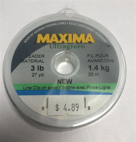 maxima leader material fly fishing