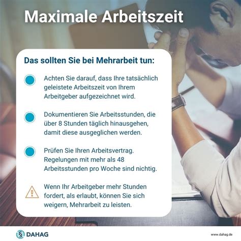 maximale stunden pro tag