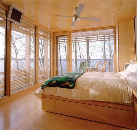 maximize natural light in a bedroom with 2 windows