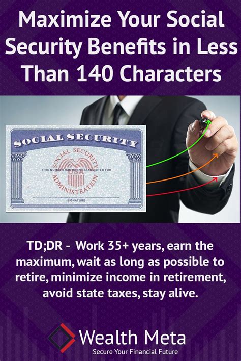 maximize your social security benefits