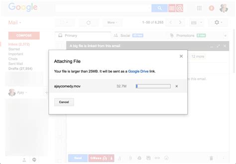 maximum gmail attachment limit