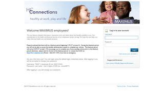 maximus employee log in