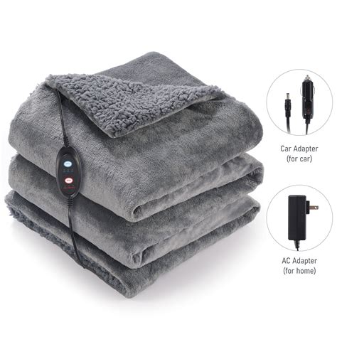 Maxkare Heated Throw Blanket