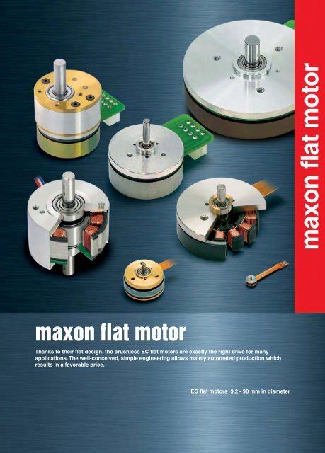 Maxon Ec Motor Catalog