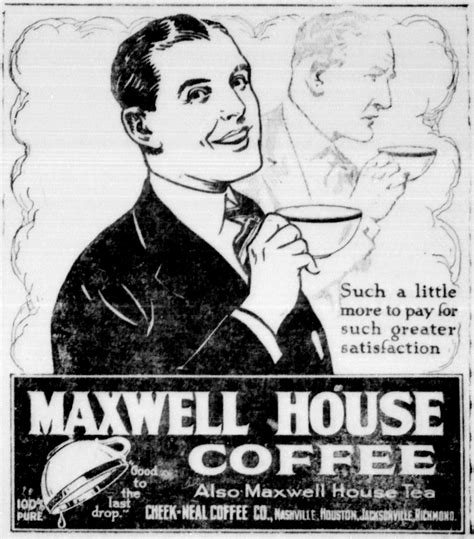 maxwell house coffee ad