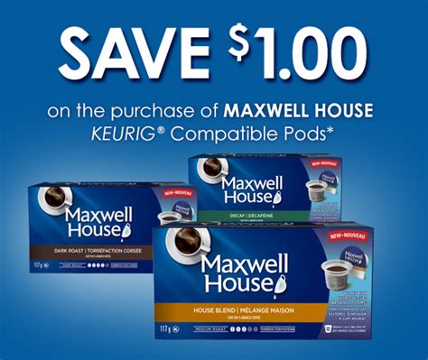 maxwell house coffee coupons