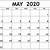 may 11 2020 calendar