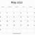 may 2022 calendar editable