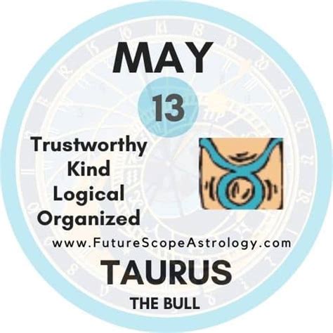 may 13 zodiac personality