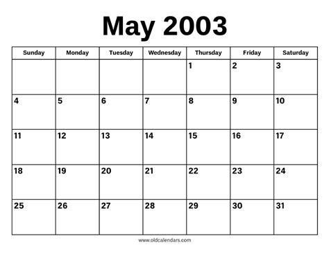 may 19 2003