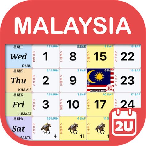 may 2023 calendar kuda malaysia