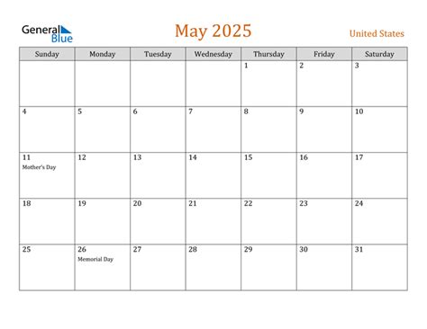 may 2025 calendar with holidays
