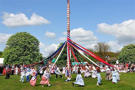 may day pole images