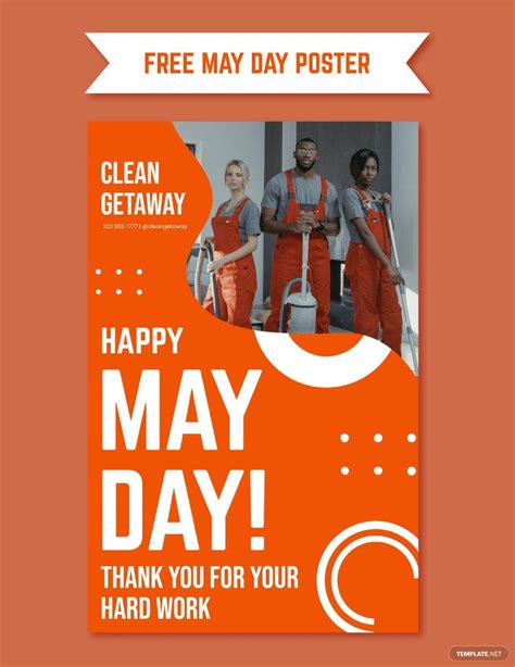 may day poster templates