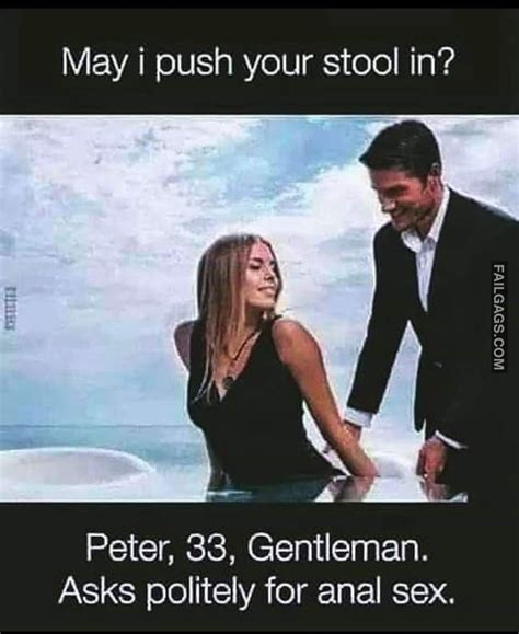 may i push your stool in