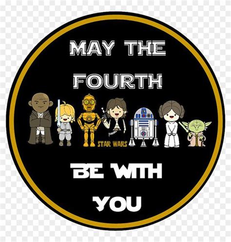 may the 4th be with you 2024 clip art