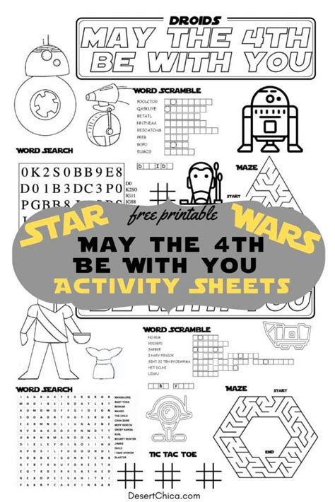 may the 4th be with you activities