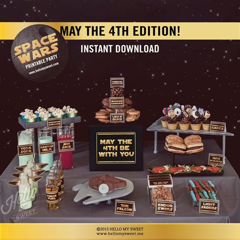 may the 4th be with you party food ideas