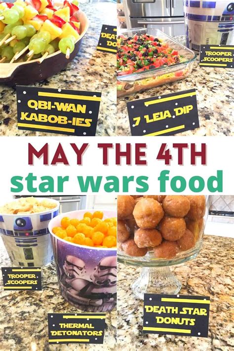 may the 4th star wars food ideas