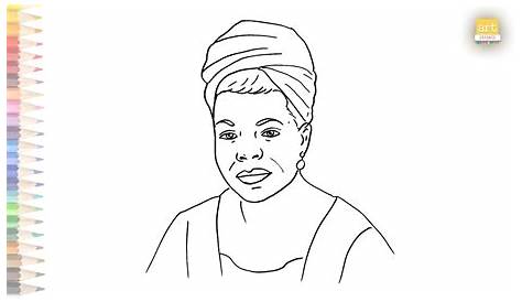 Remarkable Women: Easy How to Draw Maya Angelou and Maya Angelou