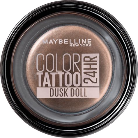 Maybelline 24Hr Color Tattoo in Dusk Doll Review / Swatches