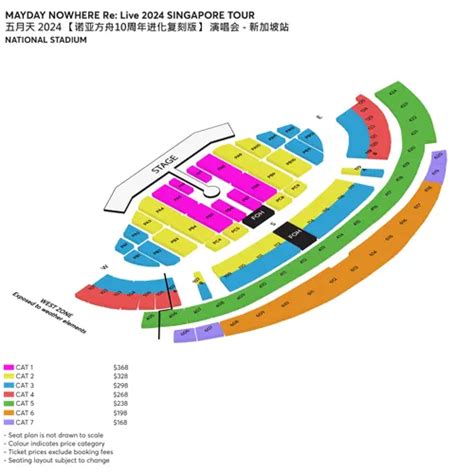 mayday concert 2024 singapore price