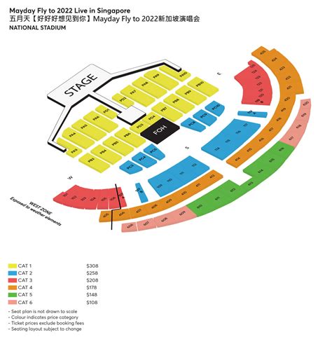 mayday concert 2024 singapore seating plan