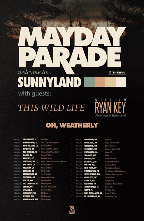 mayday parade concert tickets