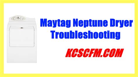 Maytag Neptune Dryer No Heat Troubleshoot and Repair YouTube