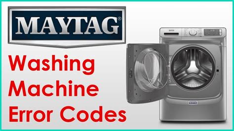 Maytag Od Error Code