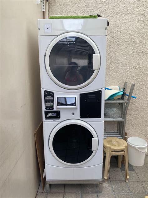 Maytag Stackable Washer & Dryer Combo W10869845 & MHW6630MBK