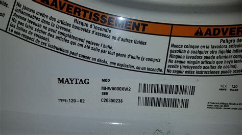 Washing Machine Error Code List 35 codes for Whirlpool and Maytag